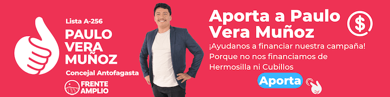 Banner de donaciones a Paulo